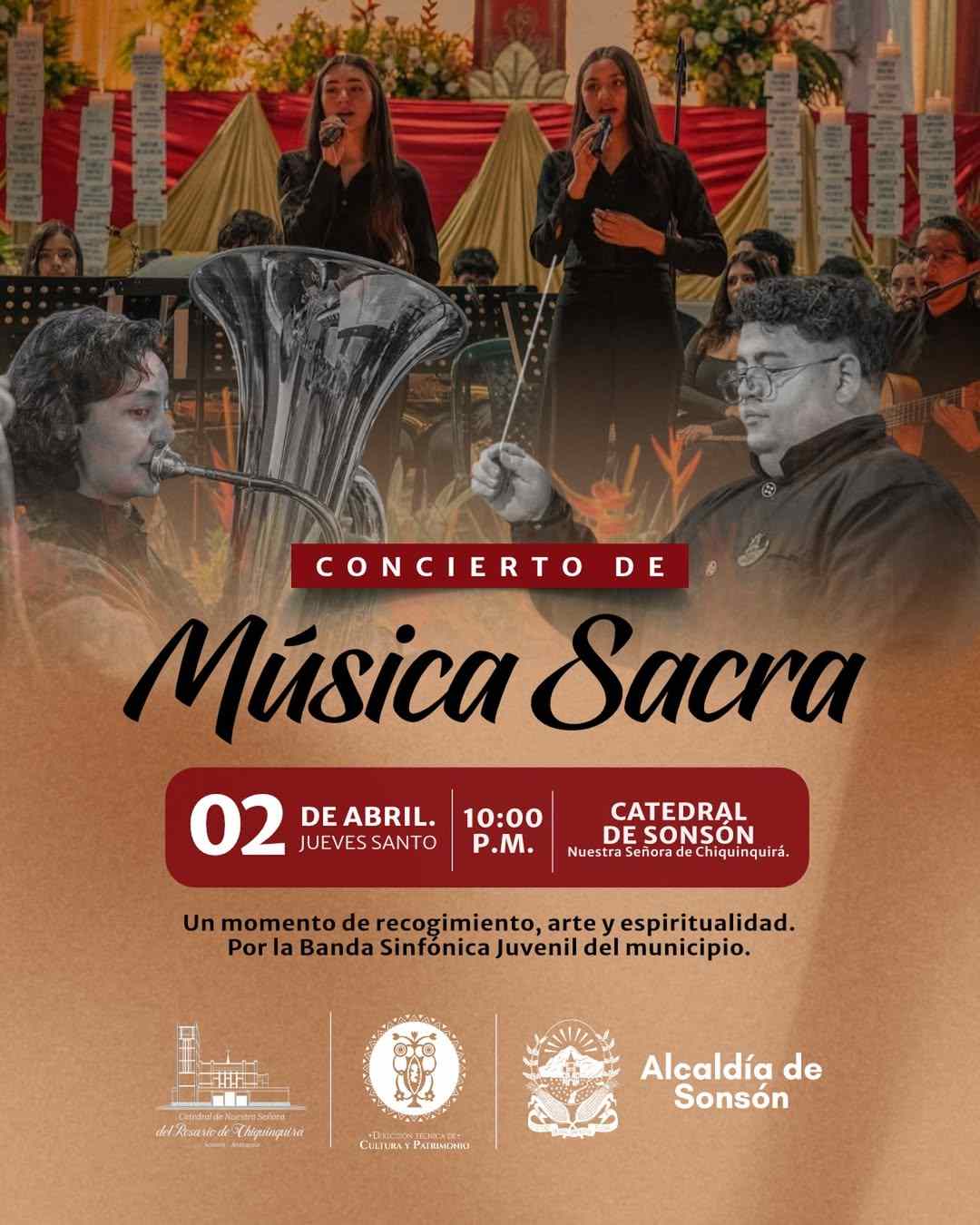 Concierto de Música Sacra en Sonsón 2026