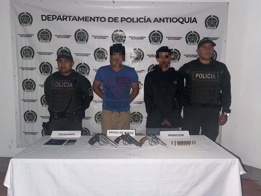 Operativo contra el GDO El Mesa deja dos capturas y una aprehensión en Sonsón