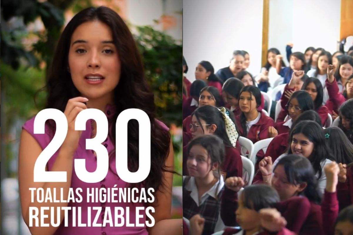 Sonsón promueve el bienestar de niñas con entrega de toallas higiénicas reutilizables
