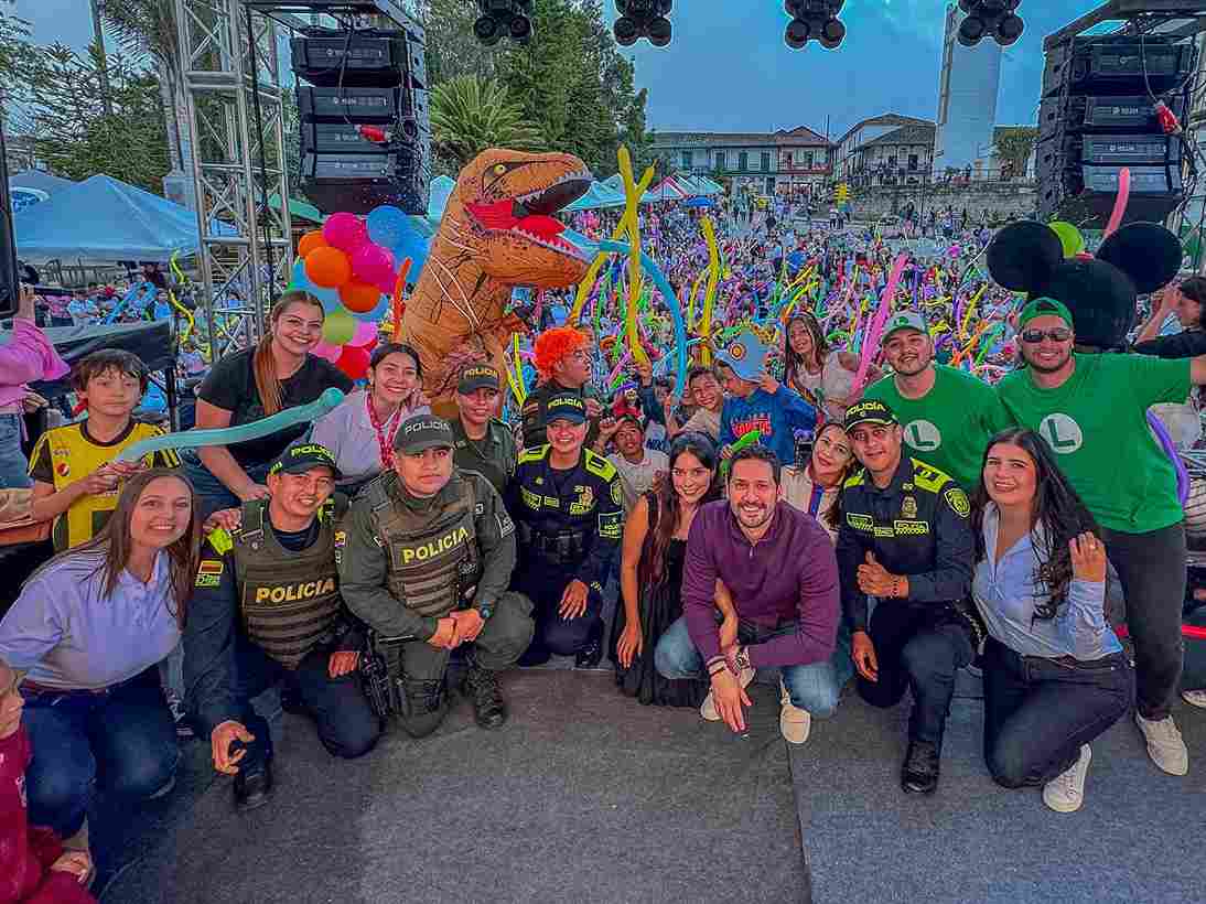 Sonsón se vistió de gala el pasado lunes 28 de abril para celebrar el Mes de la Niñez