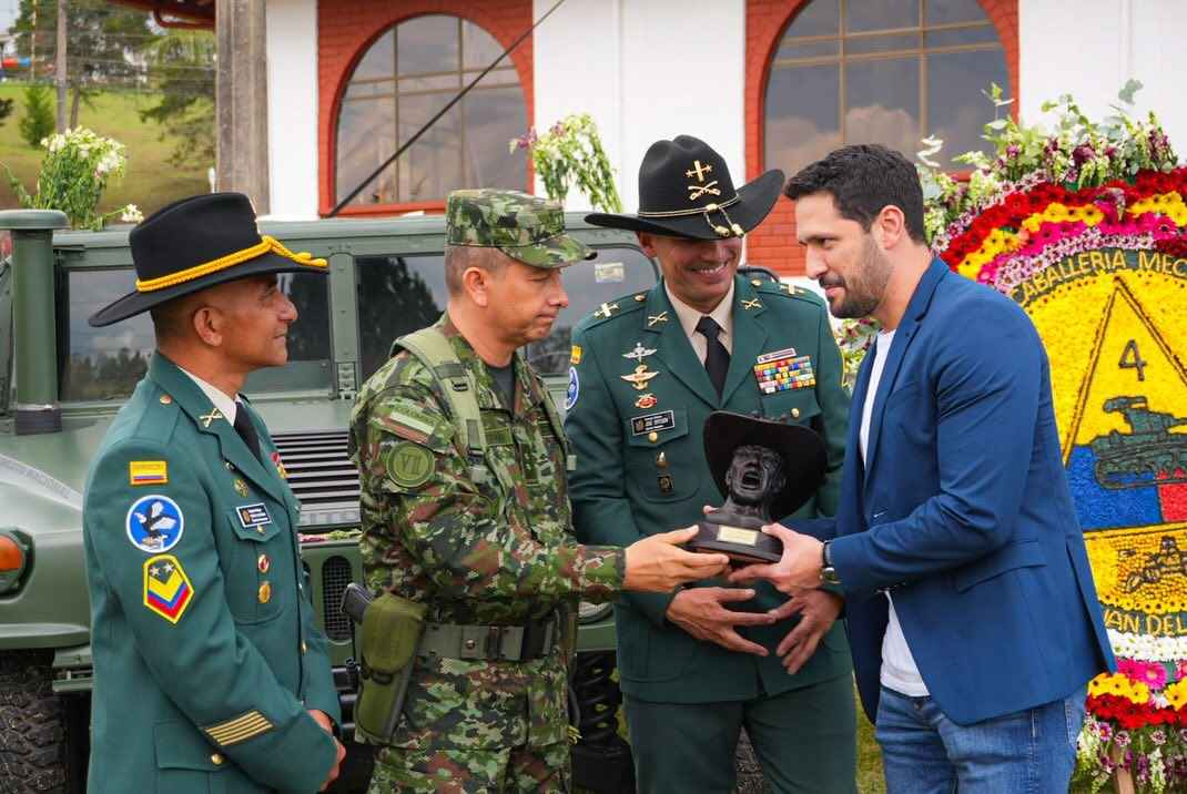 Reconocimiento para Juan Diego Zuluaga, alcalde de Sonsón